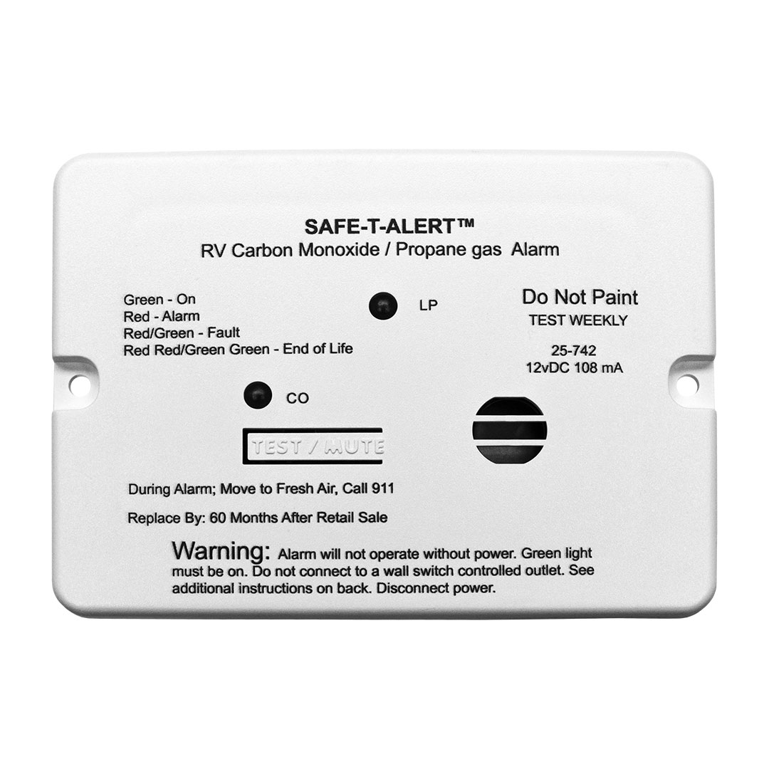 25 Series Flush Mount Dual CO/LP Detector